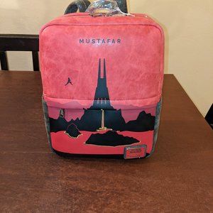 STAR WARS Mustafar Darth Vader Kenobi Loungefly Backpack